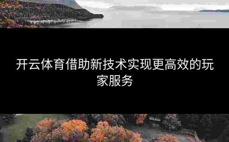 开云体育借助新技术实现更高效的玩家服务